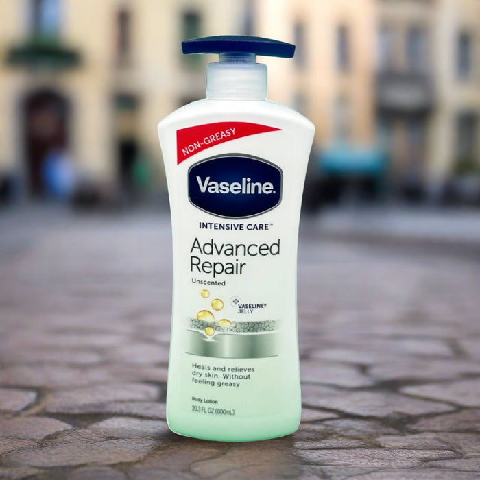 Vaseline Advanced Repair Unscented Body Lotion