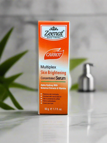 Zeenat Carrot Multiplex Skin Concentrated Serum 1.7oz / 50g
