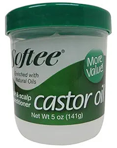 Softee Castor oil Hair & Scalp Conditioner 5 oz
