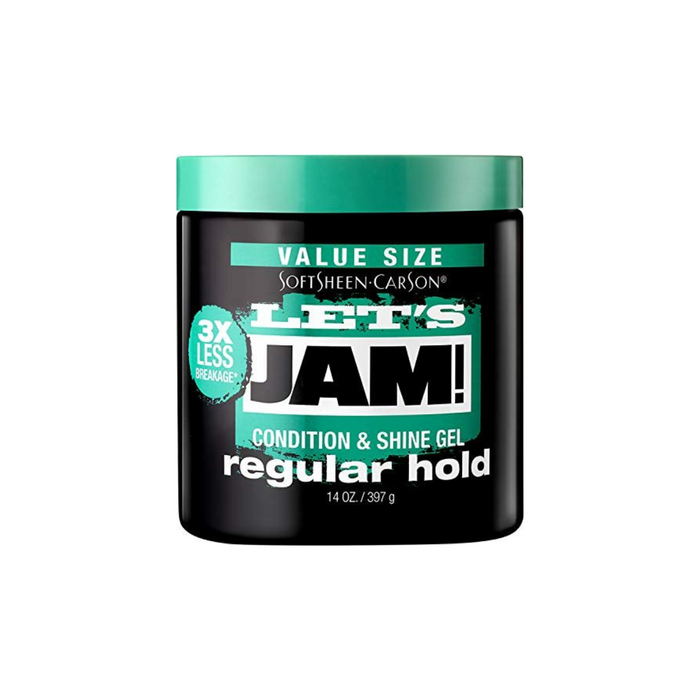 Lets Jam Shining & Conditioning Gel Regular Hold - 14oz jar