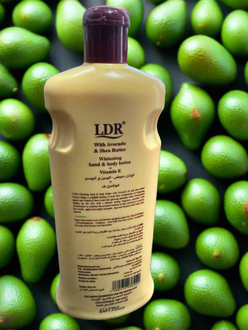LDR Whitening Hand and Body Lotion with Avocado Oil and Shea Butter 600 ml