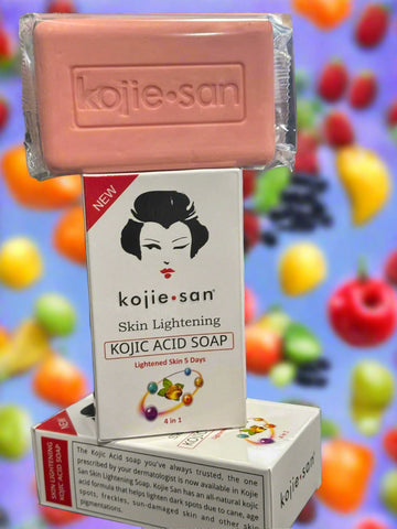 Kojie San Skin Lightening Kojic Acid Soap With Multi Vitamin 5 days 250Grm