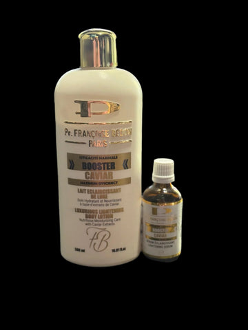 Pr. Francoise Bedon Caviar Booster Body Lotion 16.8 fl oz/500ml  + Booster Serum