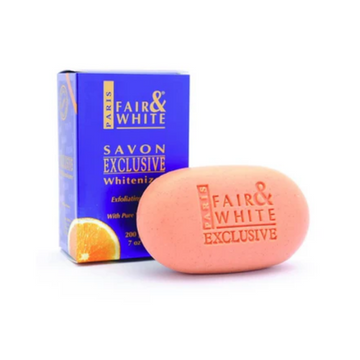 Fair & White Exclusive Exfoliating Soap with Pure Vitamin C 7 oz