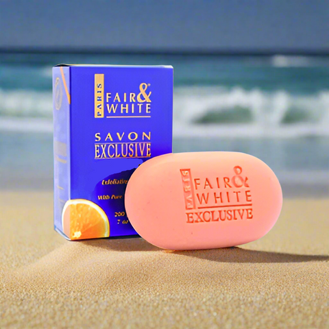 Fair & White Exclusive Exfoliating Soap with Pure Vitamin C 7 oz