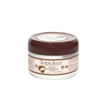 TOPICLEAR Coconut Skin Tone Body Cream 6 oz