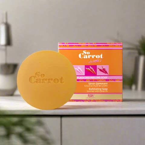 Fair and White So Carrot So White Exfoliating Soap 7 oz / 200g Fast Moving Clearence