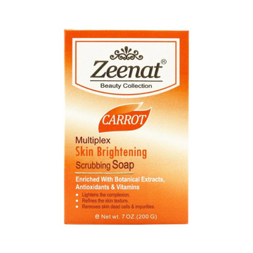 Zeenat Carrot Multiplex Scrubbing Soap 200 g/7 oz
