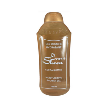 Ever Sheen Cocoa Butter Moisturizing Shower Gel 25.3 oz / 750 ml