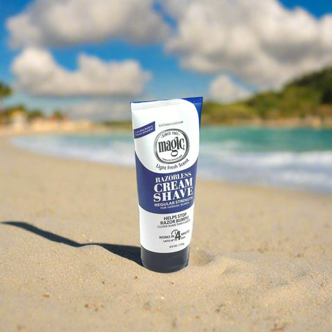 Razorless Cream Shave Light Fresh Scent, Regular Strength 6.0 oz