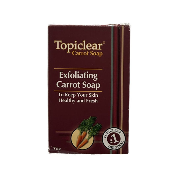Topiclear exfoliating Carrot Soap 7 oz