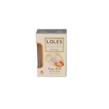 Lole's Natural Soap  Kojic Acid with Shea Butter - Pack of 6 150g/5.2 oz