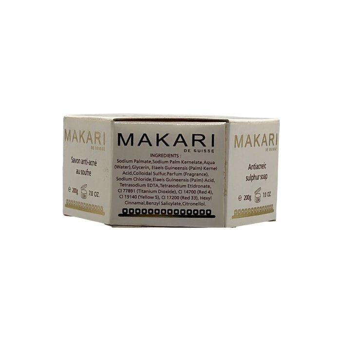 Makari Clear Acnyl Sulfur Soap 7.0oz - Acne Fighting Bar Soap