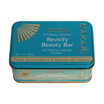 Makari Blue Crystal Revivify Beauty Bar Soap 7 oz /200g