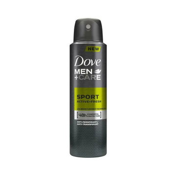 Dove Men + Care Sport Active Fresh Antiperspirant Deodorant Spray 150ml | 5oz