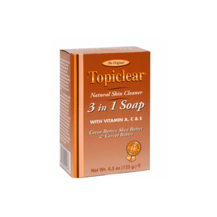 Topiclear Natural Skin cleaner 3 in 1 soap 4.5oz